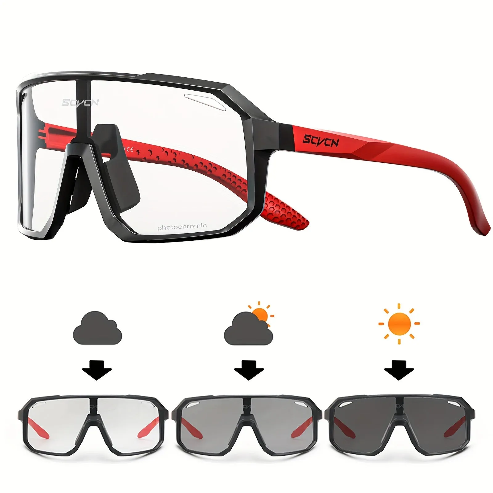 Photochromic Sports Sunglasses for Cyclists  AllinOne Outdoor Eyewear