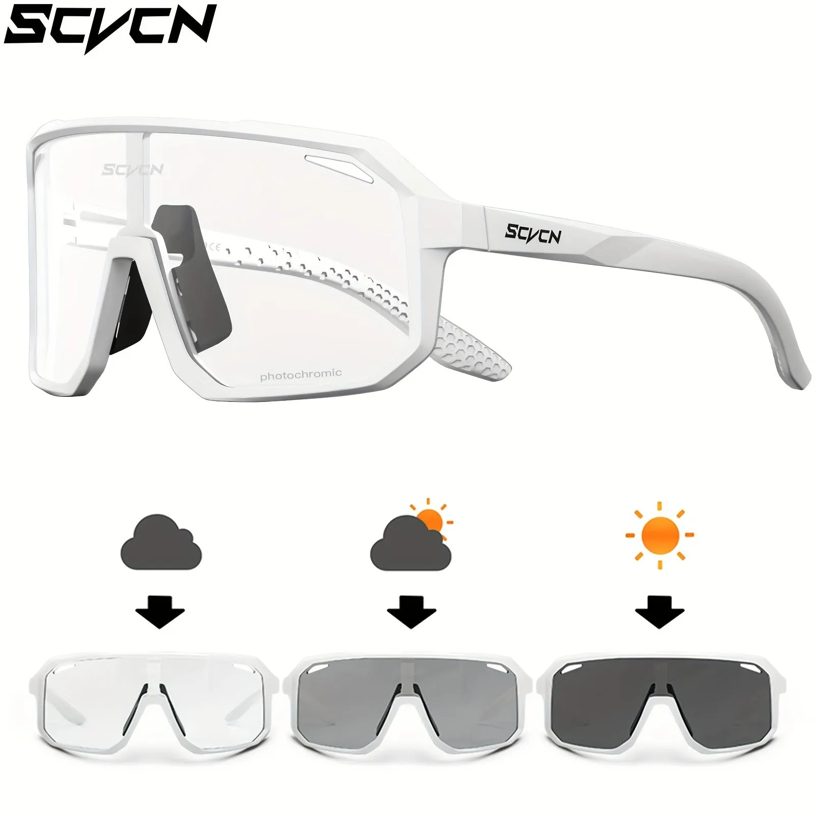 Photochromic Sports Sunglasses for Cyclists  AllinOne Outdoor Eyewear