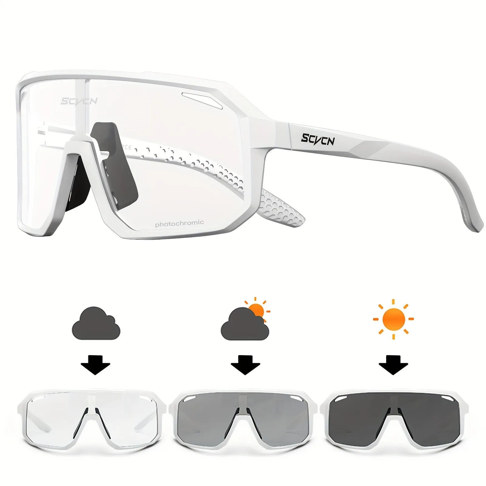 Photochromic Sports Sunglasses for Cyclists  AllinOne Outdoor Eyewear