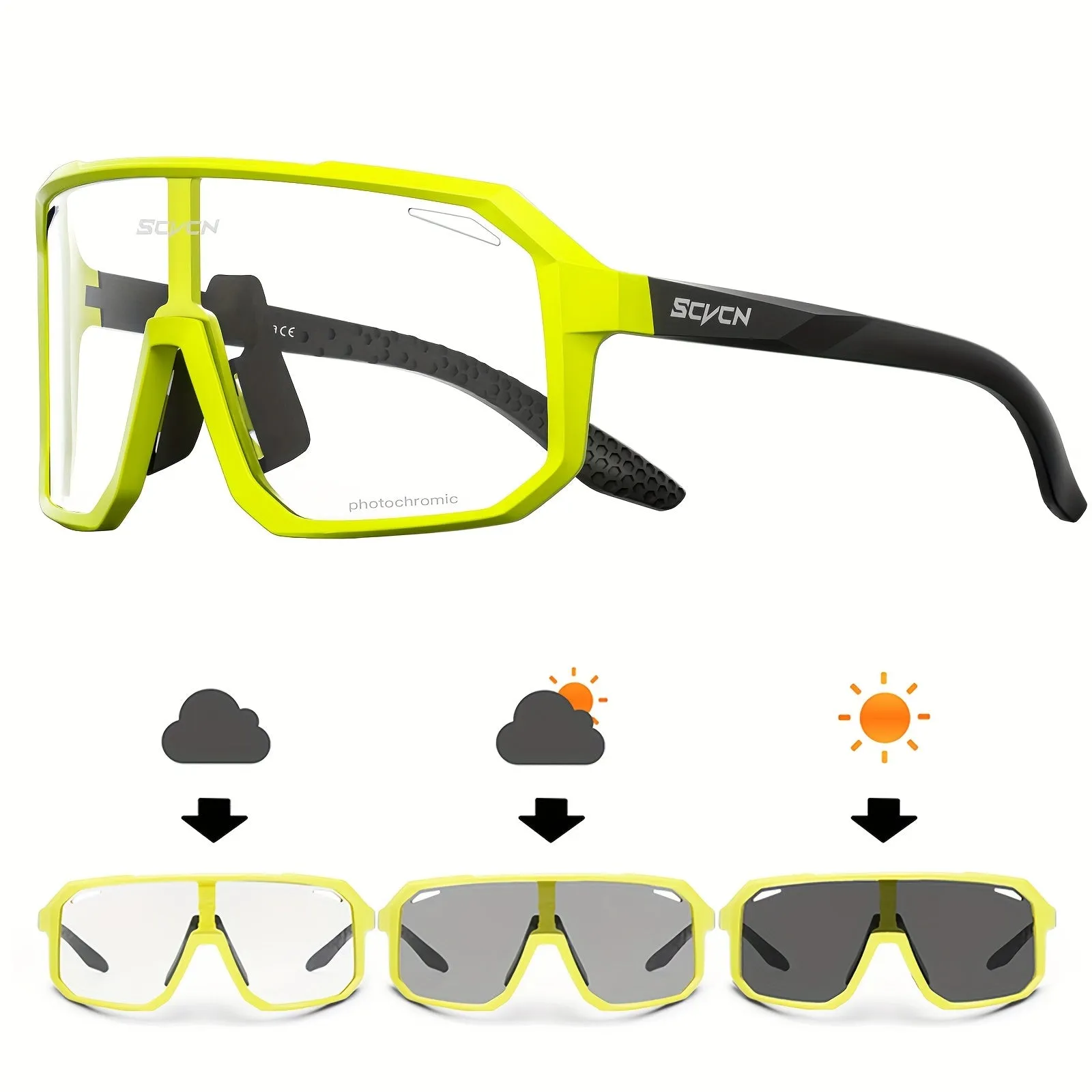 Photochromic Sports Sunglasses for Cyclists  AllinOne Outdoor Eyewear