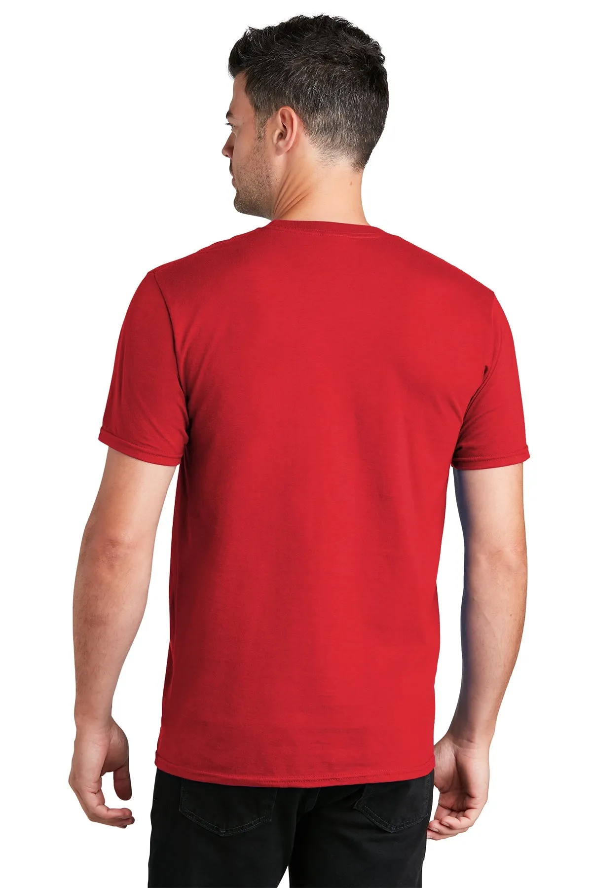 Port & Company Fan Branded Favorite Tee's, Bright Red