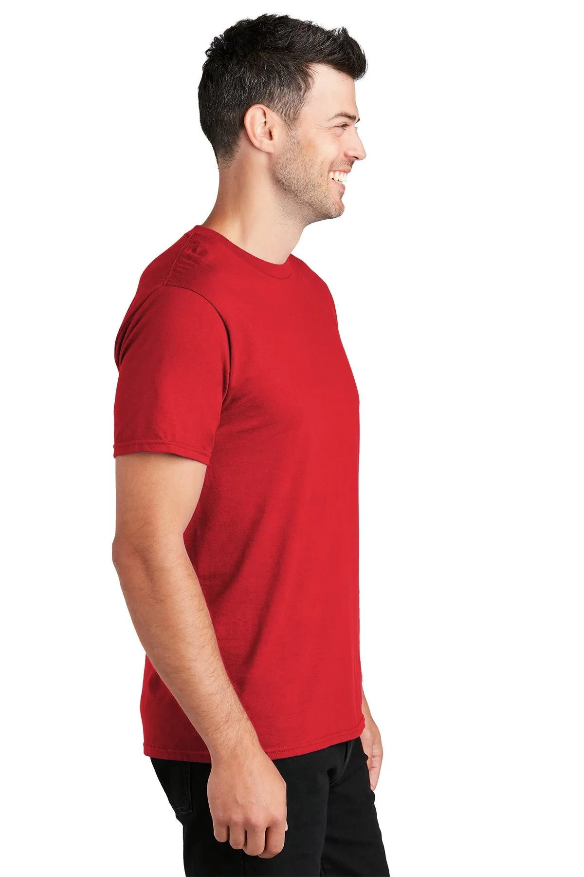 Port & Company Fan Branded Favorite Tee's, Bright Red