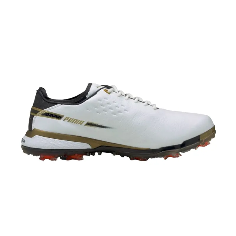 PUMA Proadapt 2.0 Men's Spiked Shoes (White/Black/Gold)