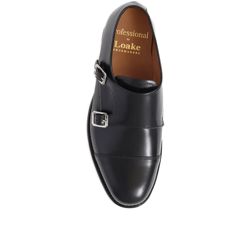 Ramsey1 Leather Monk Strap Shoes - RAMSEY1 / 325 002