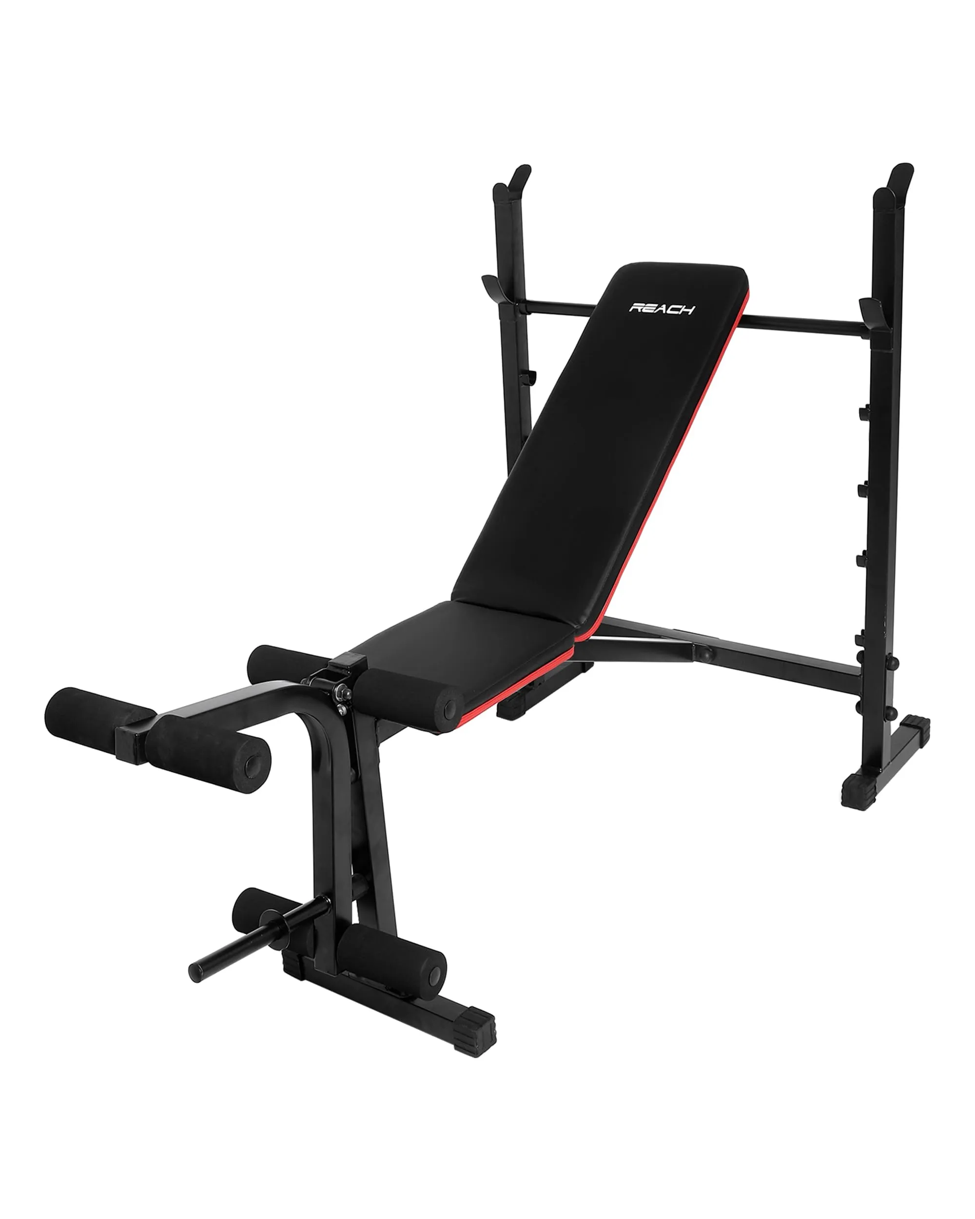 Reach Multipurpose Gym Bench for Home | Adjustable Positions | Full Body Workout Weight Training Bench | Soft Foam Padding | Incline/Decline Bench Press for Strength Training | Max User Weight 100kg