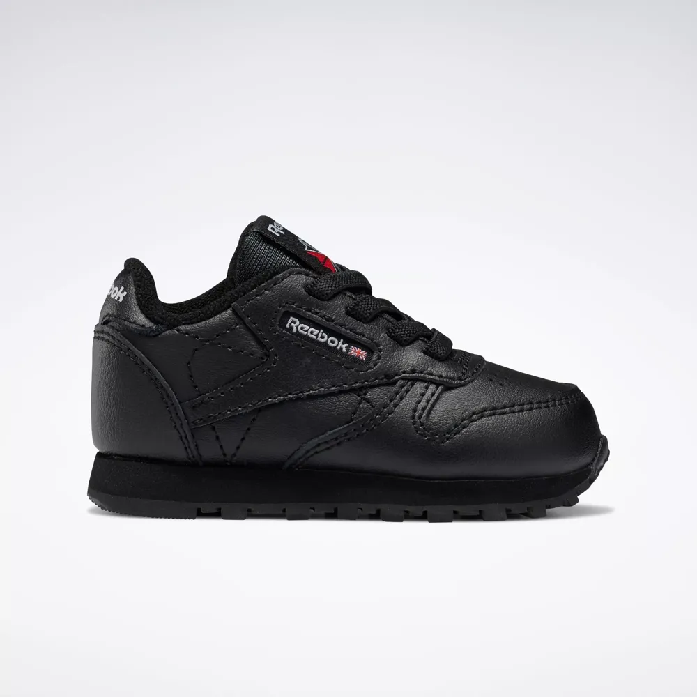 Reebok Kid's Classic Leather Shoes - Core Black