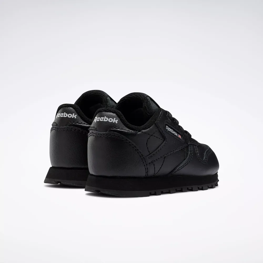 Reebok Kid's Classic Leather Shoes - Core Black