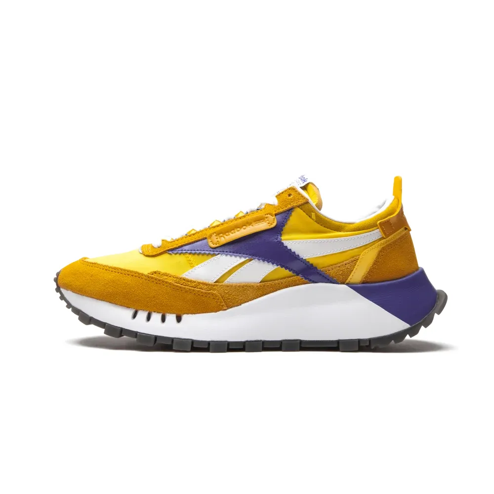 Reebok Men's Classic Leather Legacy Shoes - Collegiate Gold / Bright Yellow / Royal Dark Blue