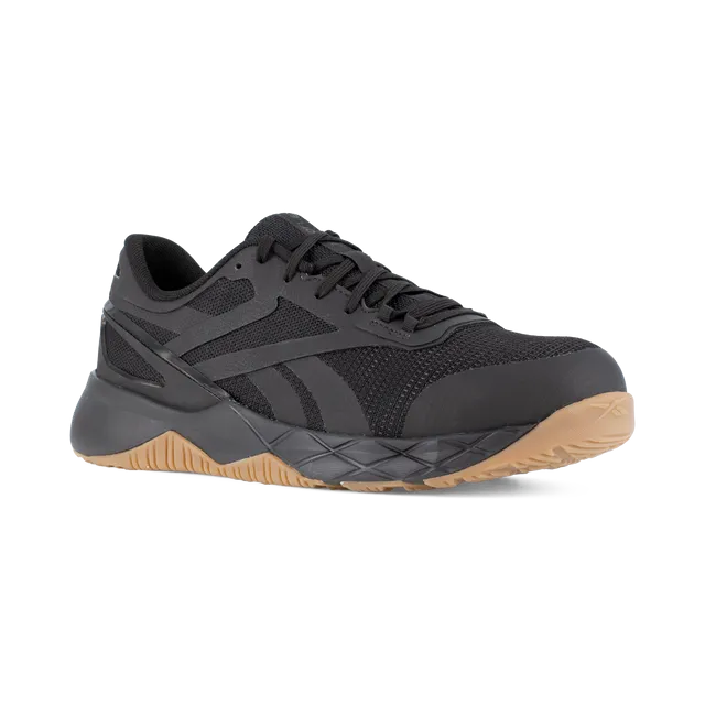 REEBOK NANOFLEX TR RB3317 BLACK ATHLETIC WORK SHOE