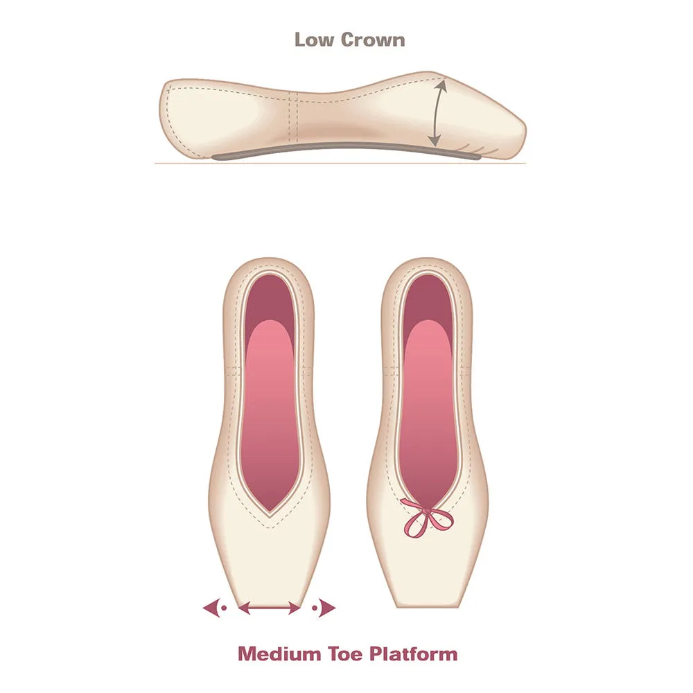 Russian Pointe Almaz V-Cut Pointe Shoes - Hard Shank