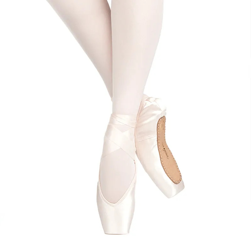 Russian Pointe Rubin V-Cut Pointe Shoes - Flexible Hard Shank