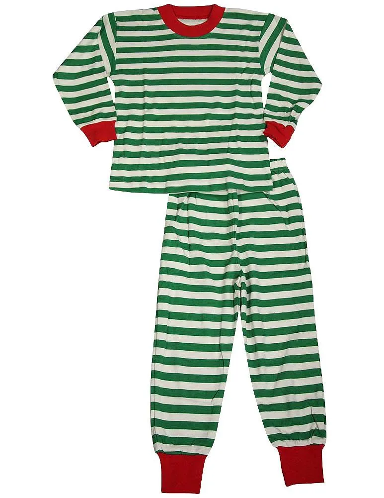 Sara's Prints Boys Girls Unisex Kids Long Sleeve 2 Piece Pajama Set, 37949