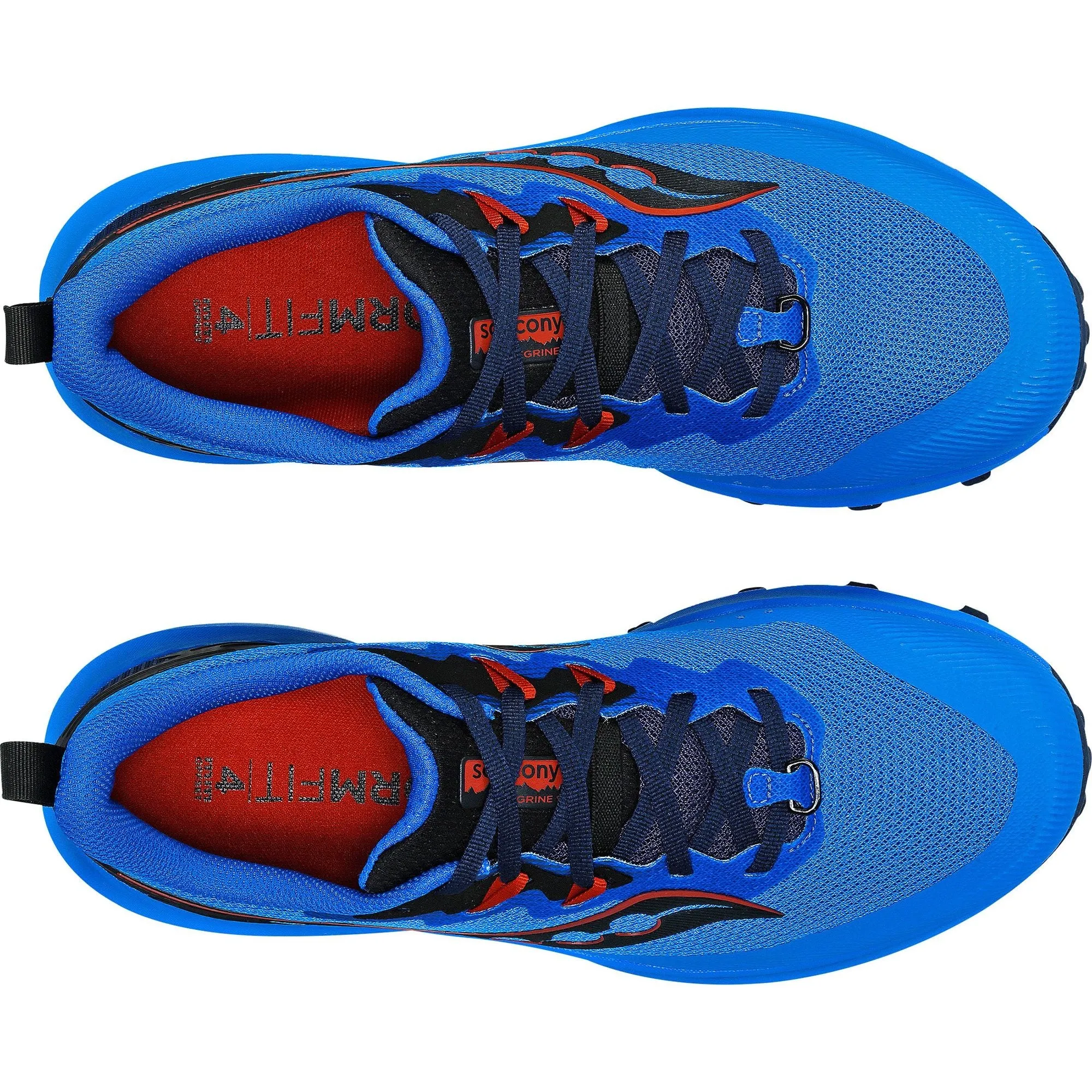 Saucony Peregrine 14 Mens Trail Running Shoes - Blue