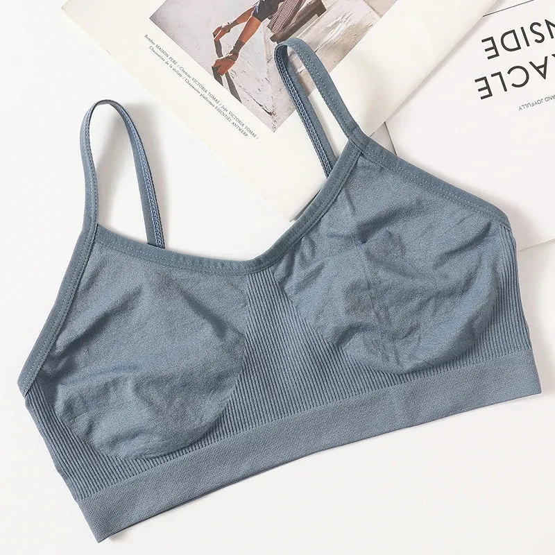 Seamless Bras Sports Tube Top