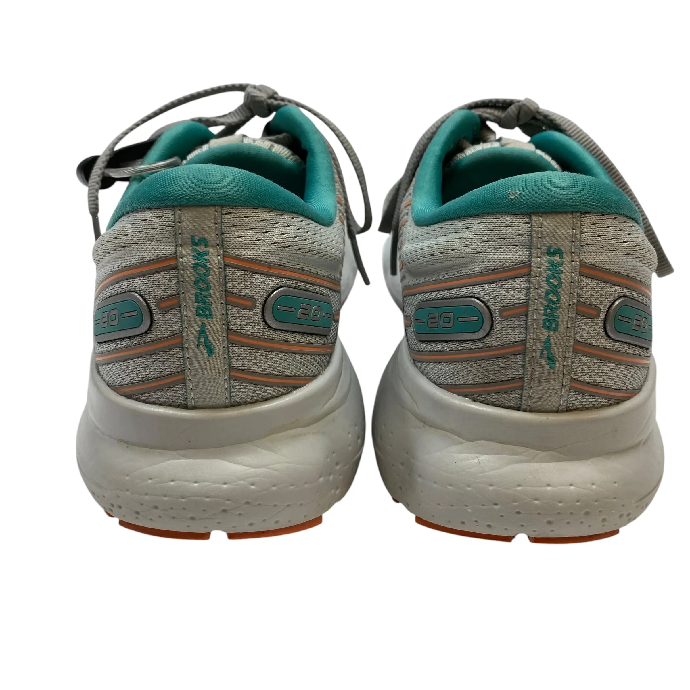 Shoes Athletic By Brooks In Green, Size: 9.5