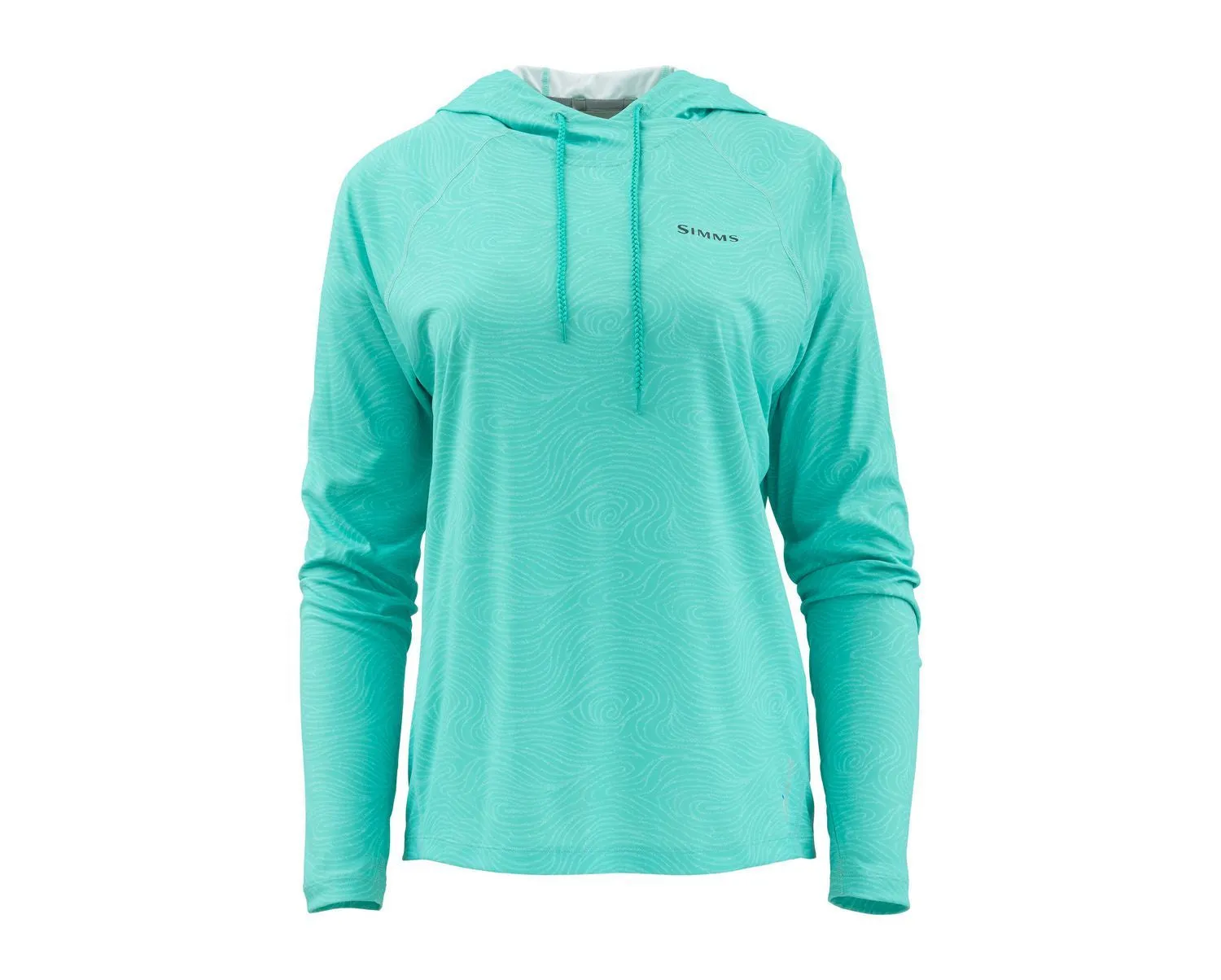 Simms Women's Solarflex Hoody Print/Eddy Aruba