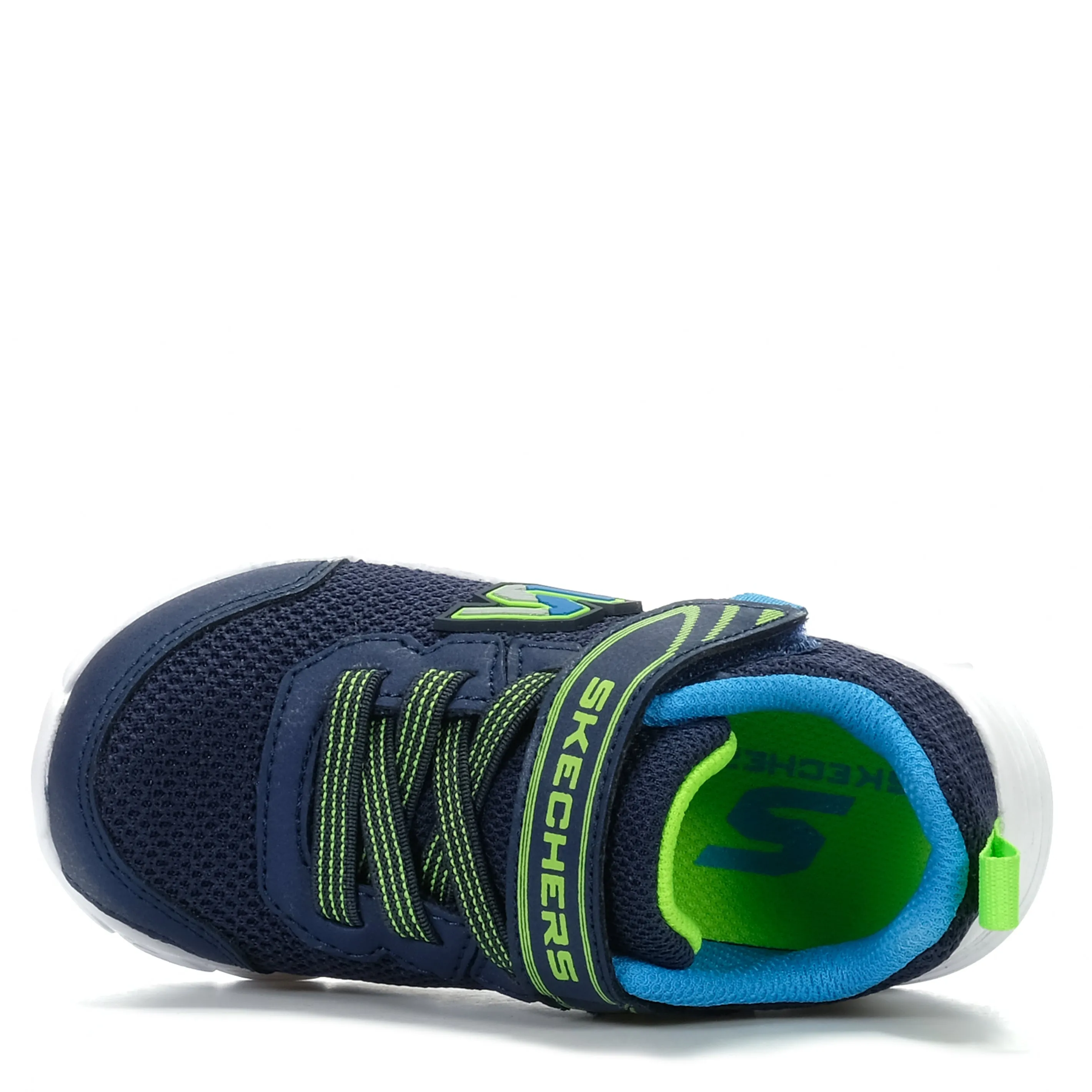 Skechers Comfy Flex - Mini Trainer 407305N Navy/Lime