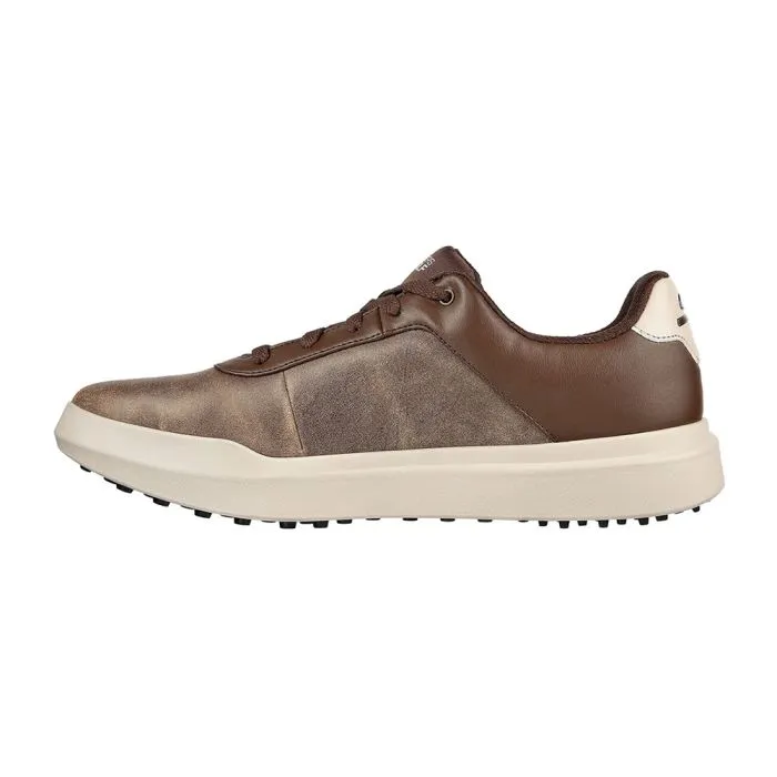 Skechers Men's Drive 5 LX MD Spikeless Golf Shoes - Brown