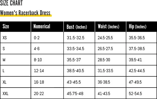 SMF Hills Feminine Racerback Dress