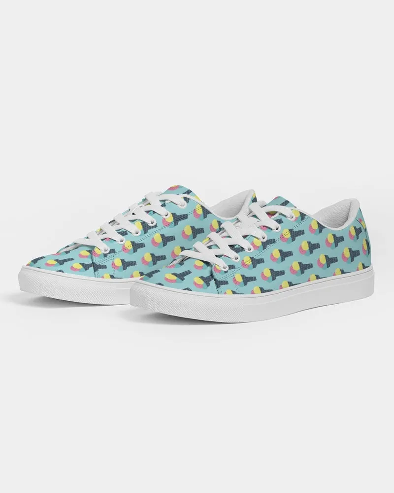 SMF Ice Cream Feminine Faux-Leather Sneaker