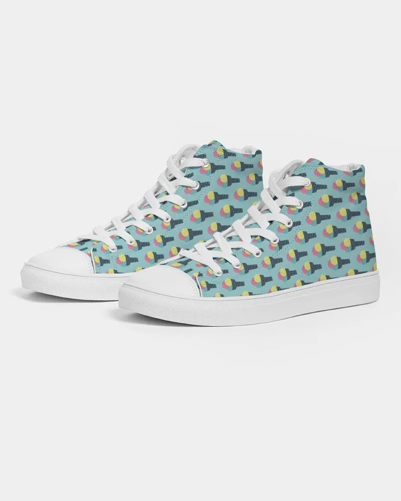 SMF Ice Cream Feminine Hightop Canvas Shoe