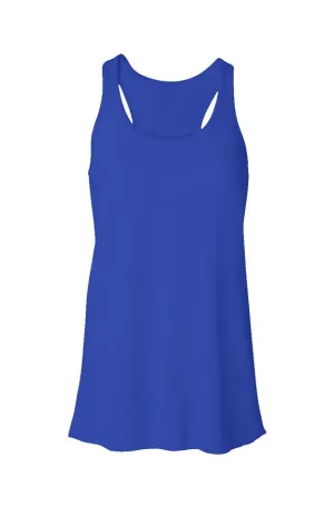 SMF Royal Blue Flowy Racerback Tank