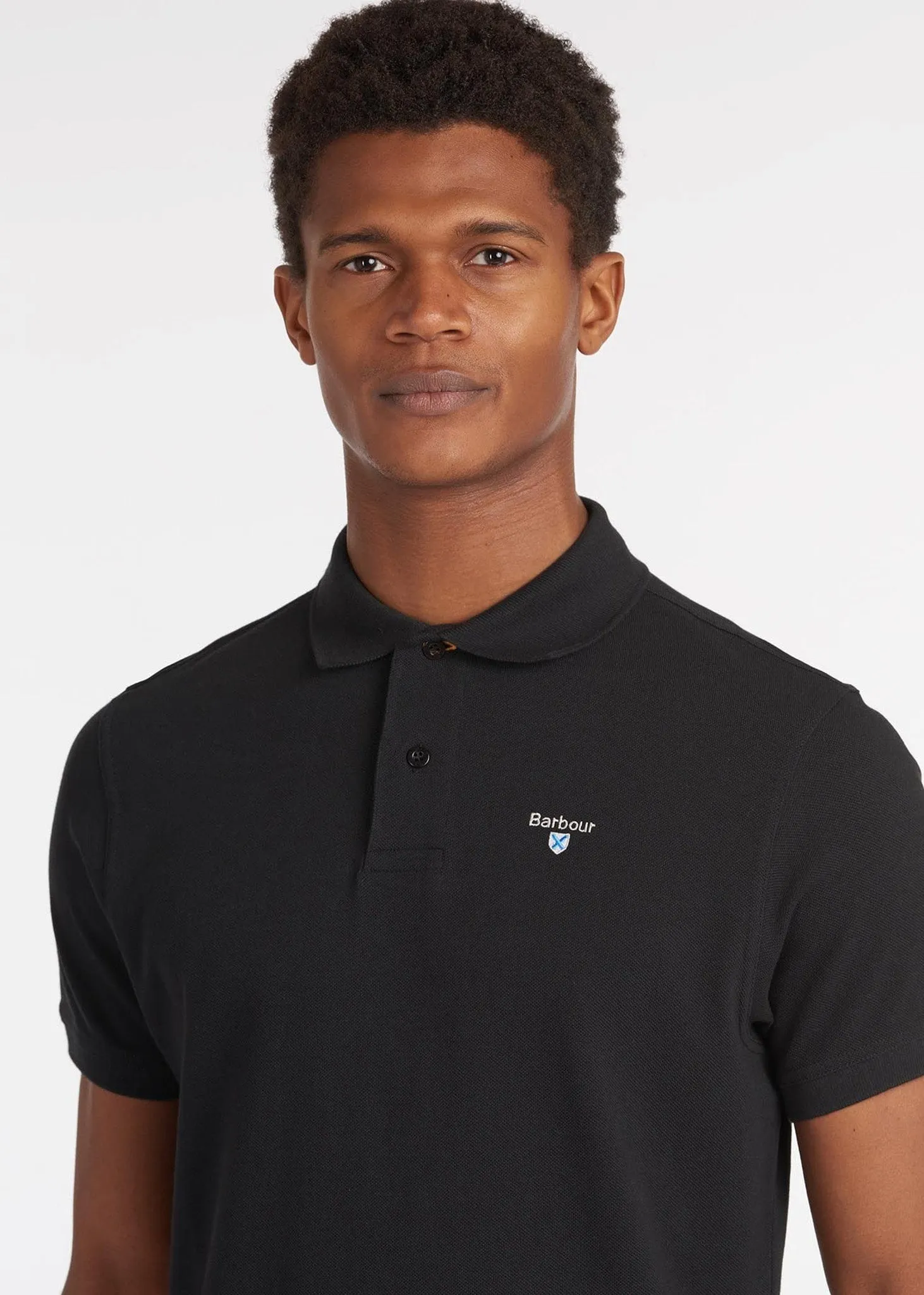 Sports polo - black