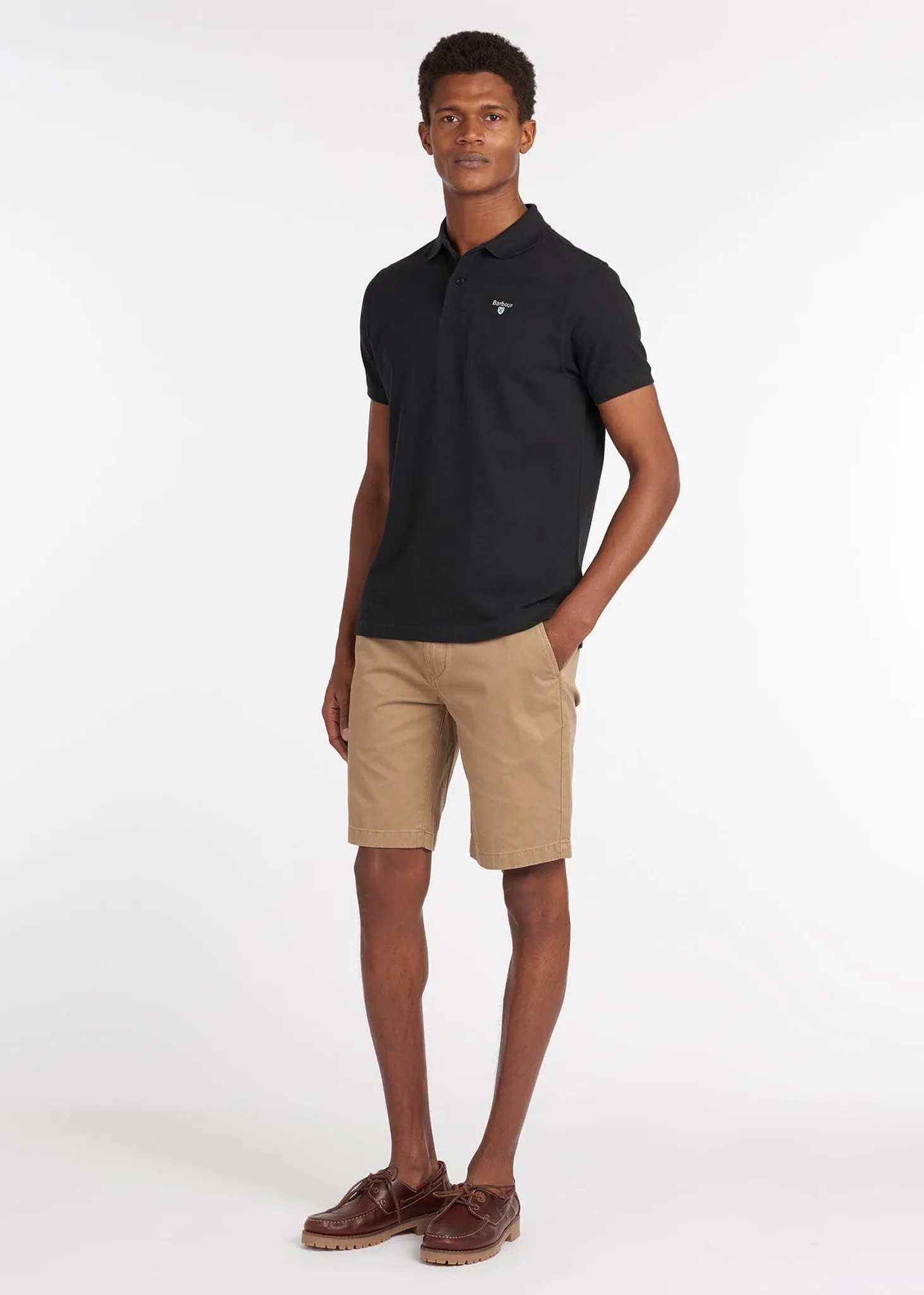 Sports polo - black