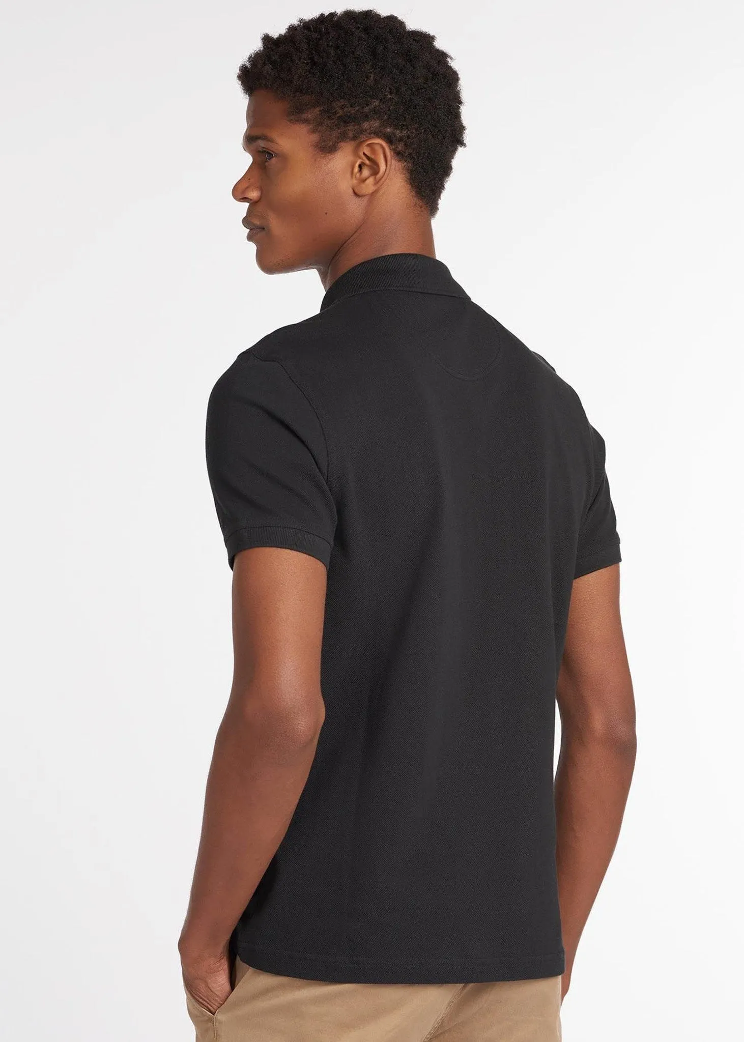 Sports polo - black