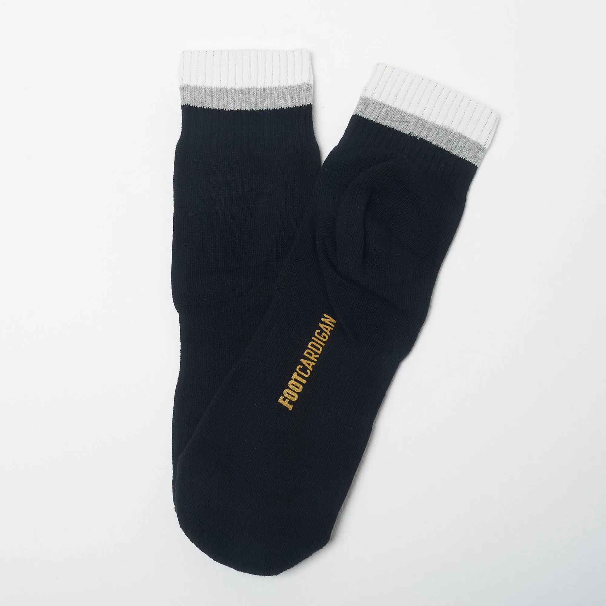 Stripe Ankle 3 Pack - White / Black / Grey