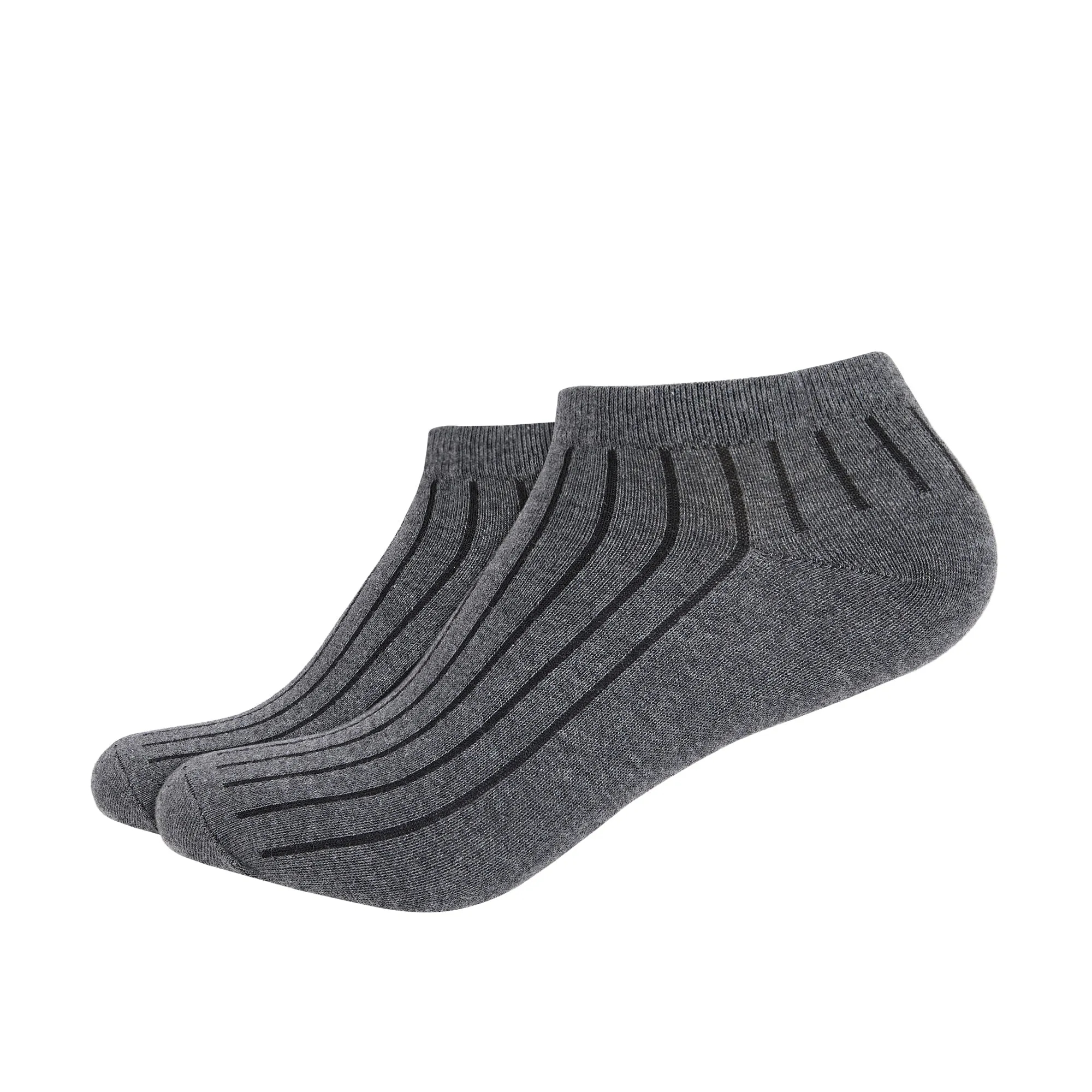 Striped Ankle Length Cotton Socks