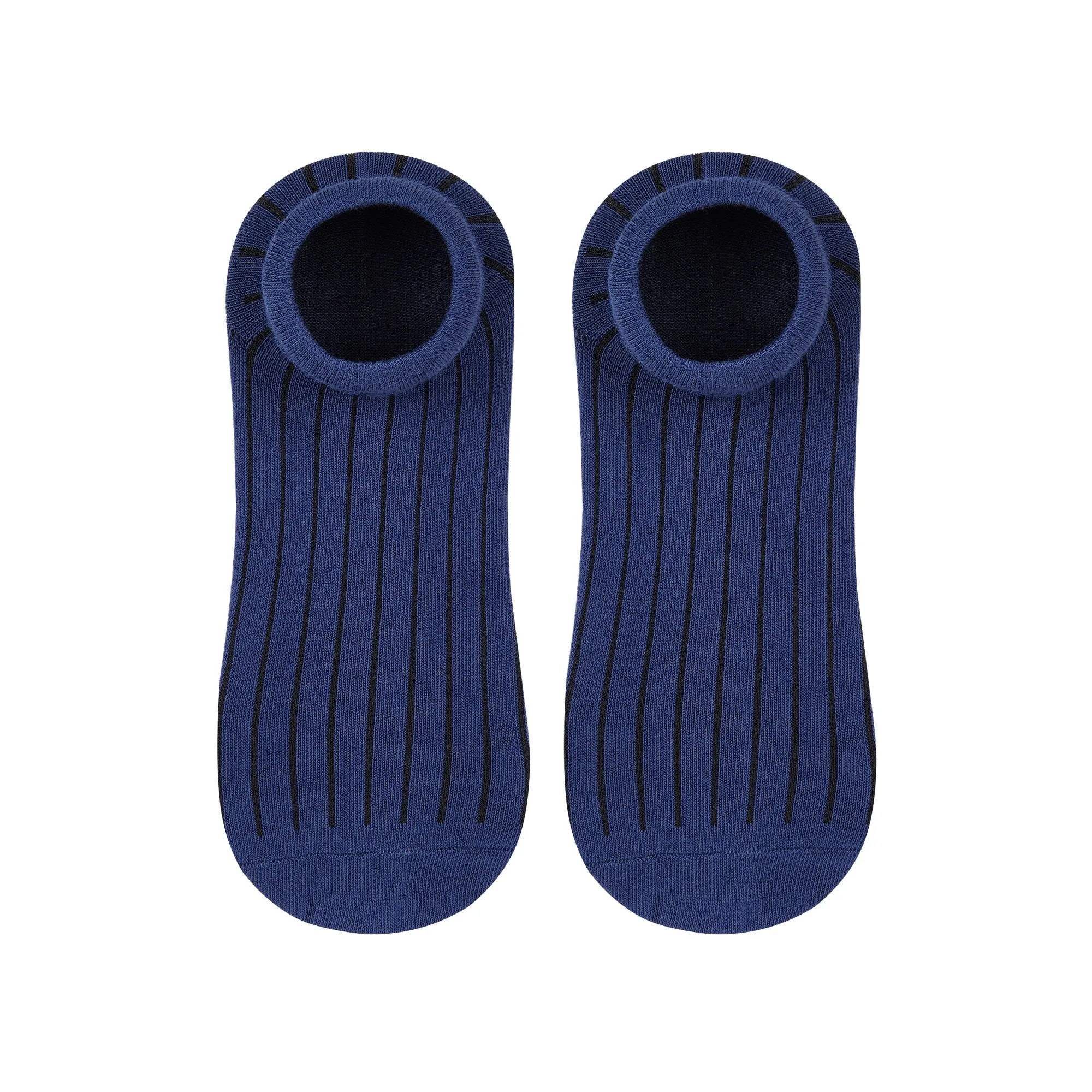 Striped Ankle Length Cotton Socks