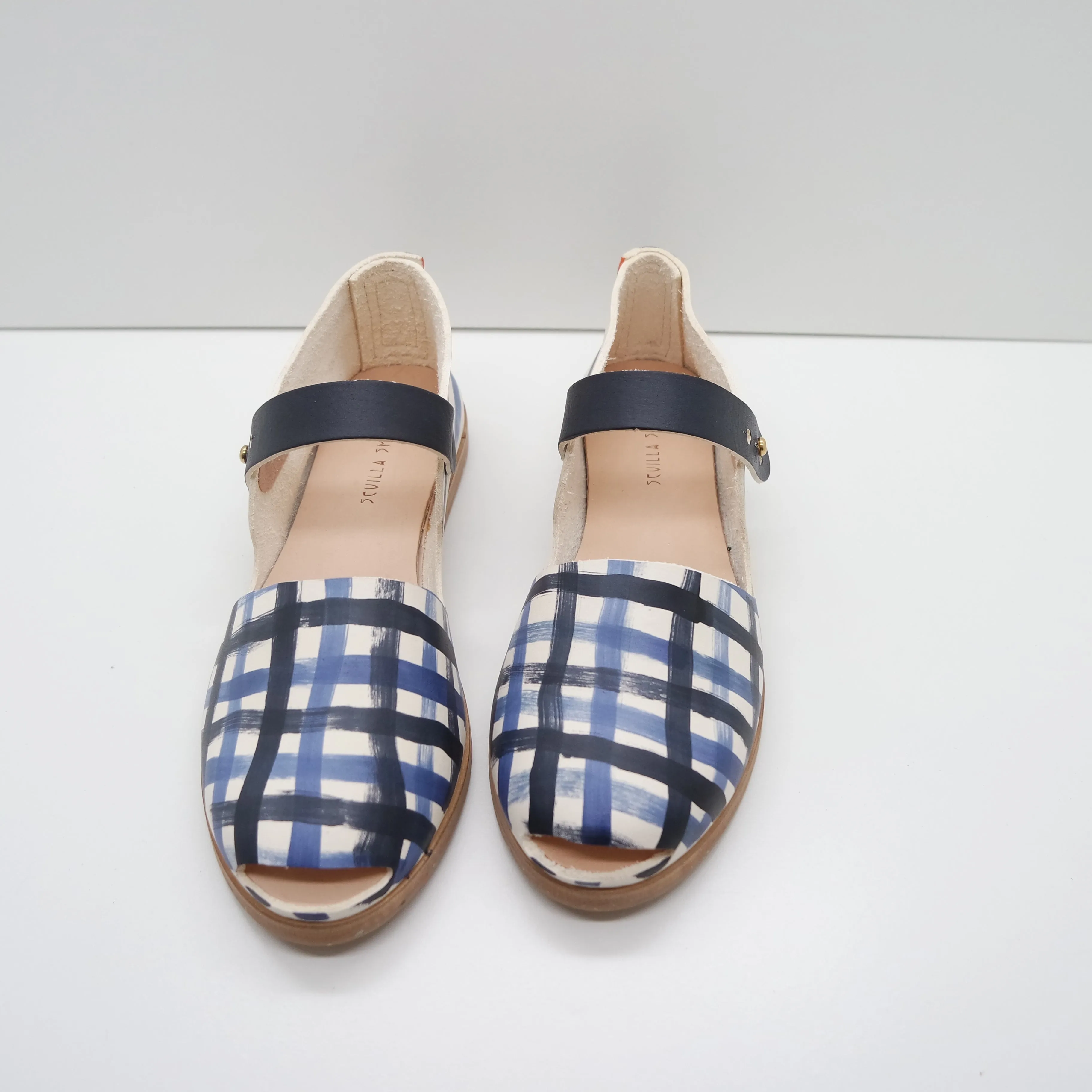 THE CATU. DOUBLE GINGHAM. NORI AND AZURE.