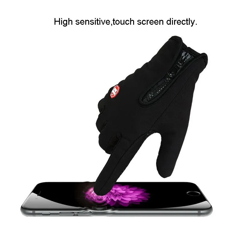 Thermal Anti Slip Gloves with Touchscreen Grip for Smartphone/Tablet Users