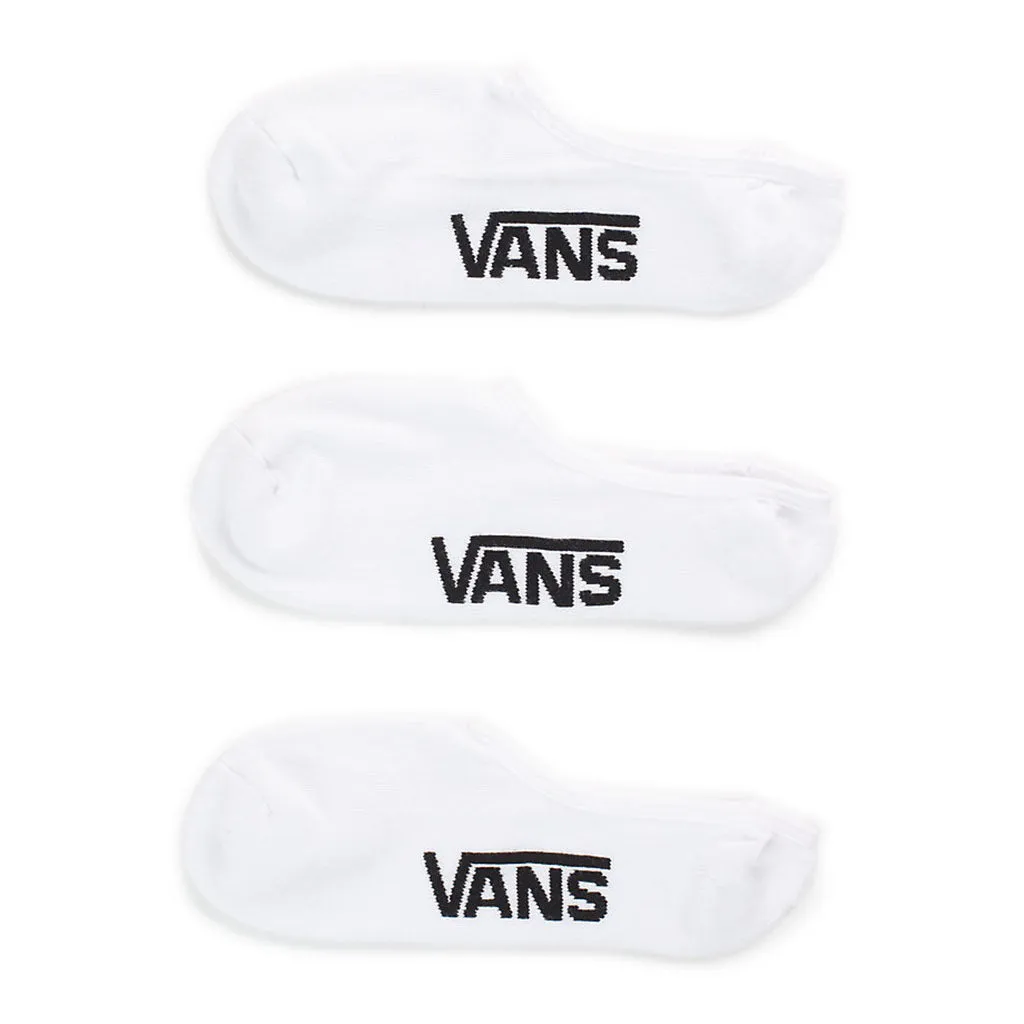 Vans Classic Super No Show Sock - White