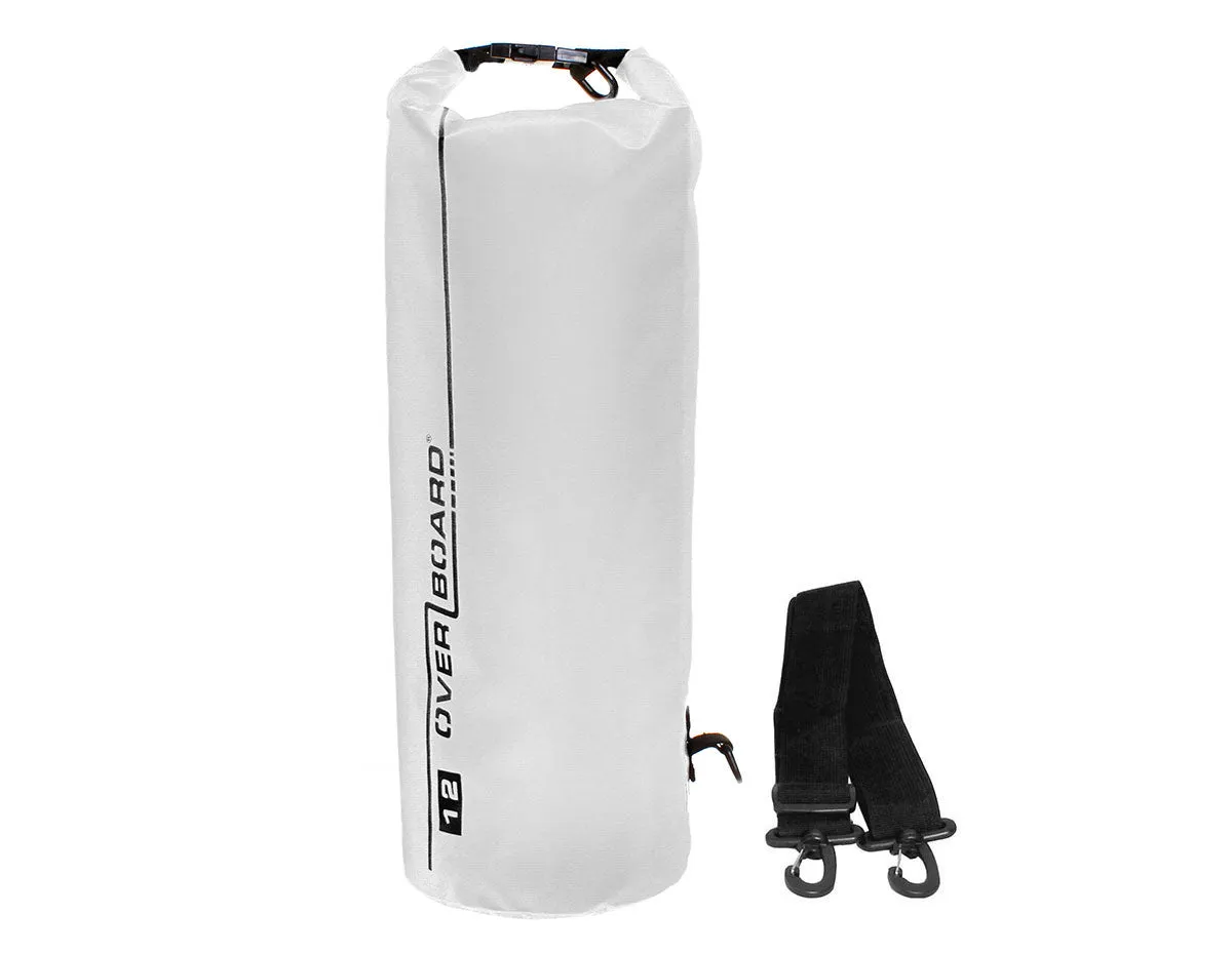 Waterproof Dry Tube Bag - 12 Litres - Blue and White