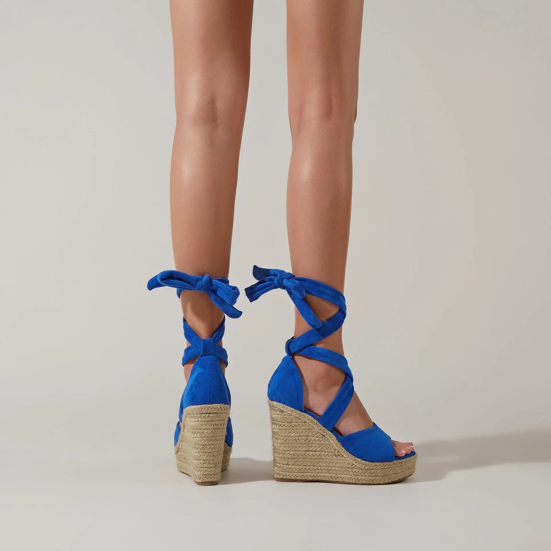 Wedge Heel lace-up Sandals