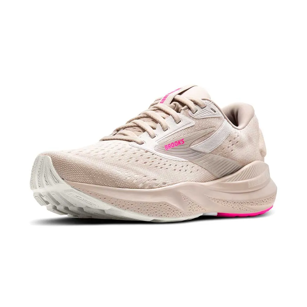 Women's Adrenaline GTS 24 Running Shoe - Chateau Grey/Coconut/Pink - Regular (B)