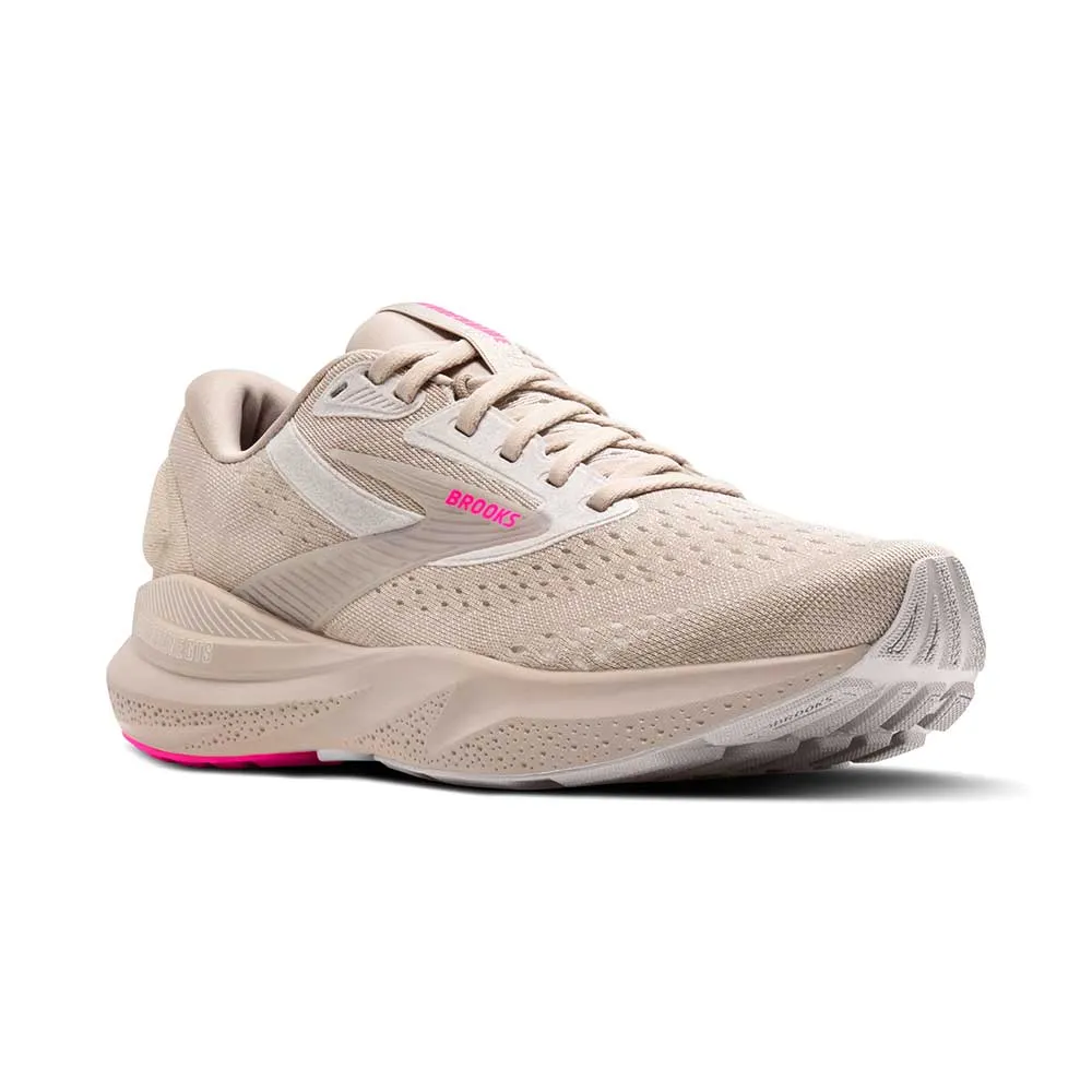 Women's Adrenaline GTS 24 Running Shoe - Chateau Grey/Coconut/Pink - Regular (B)