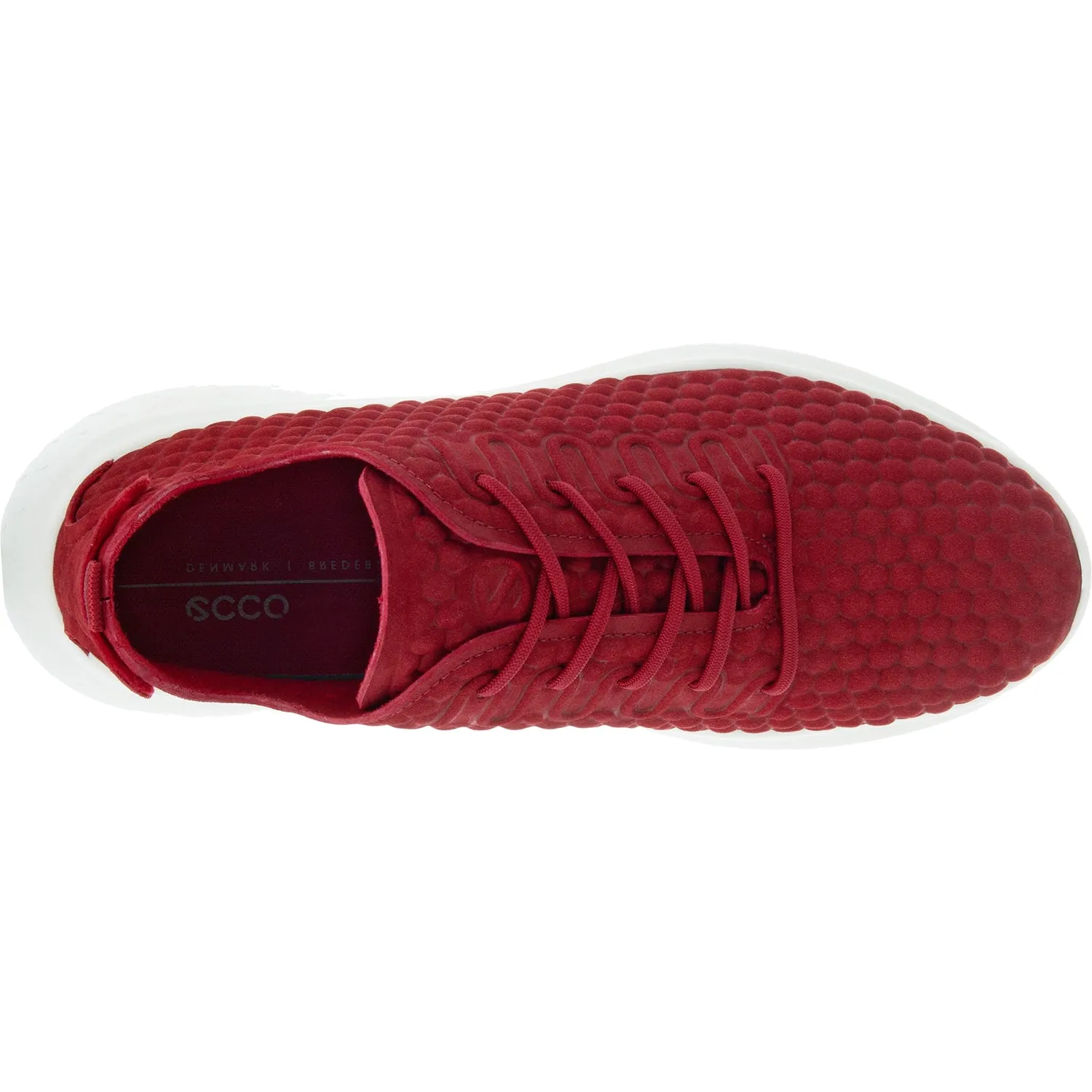 Women's Ecco Therap Lace Chili Red Leather