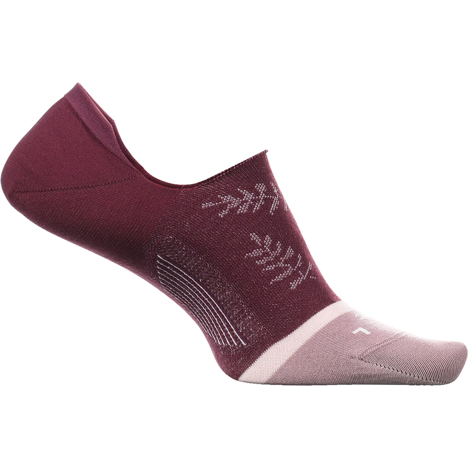 Women's Feetures Everyday No Show Socks Fern Leaf Plum