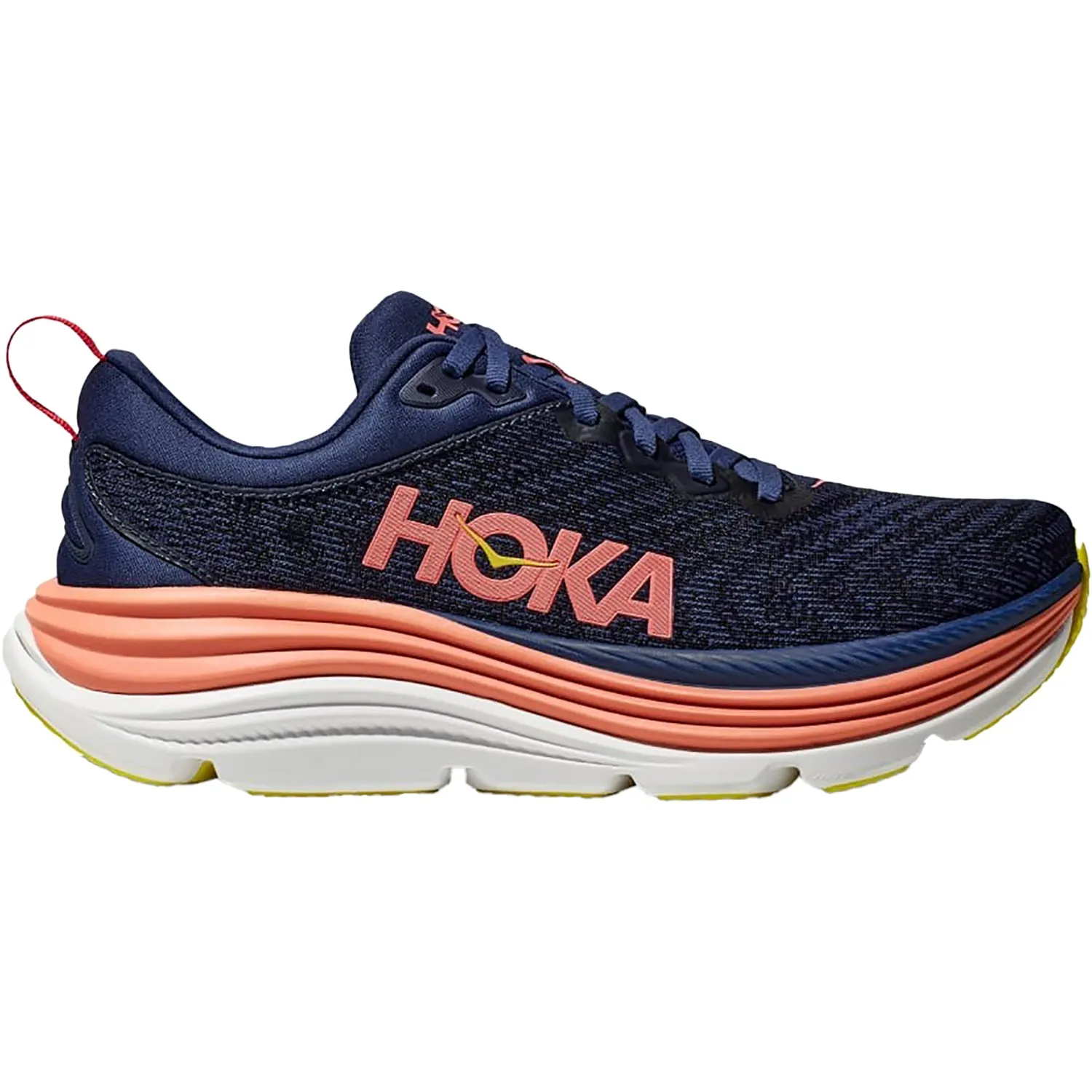 Women's Hoka Gaviota 5 Evening Sky/Coral Mesh