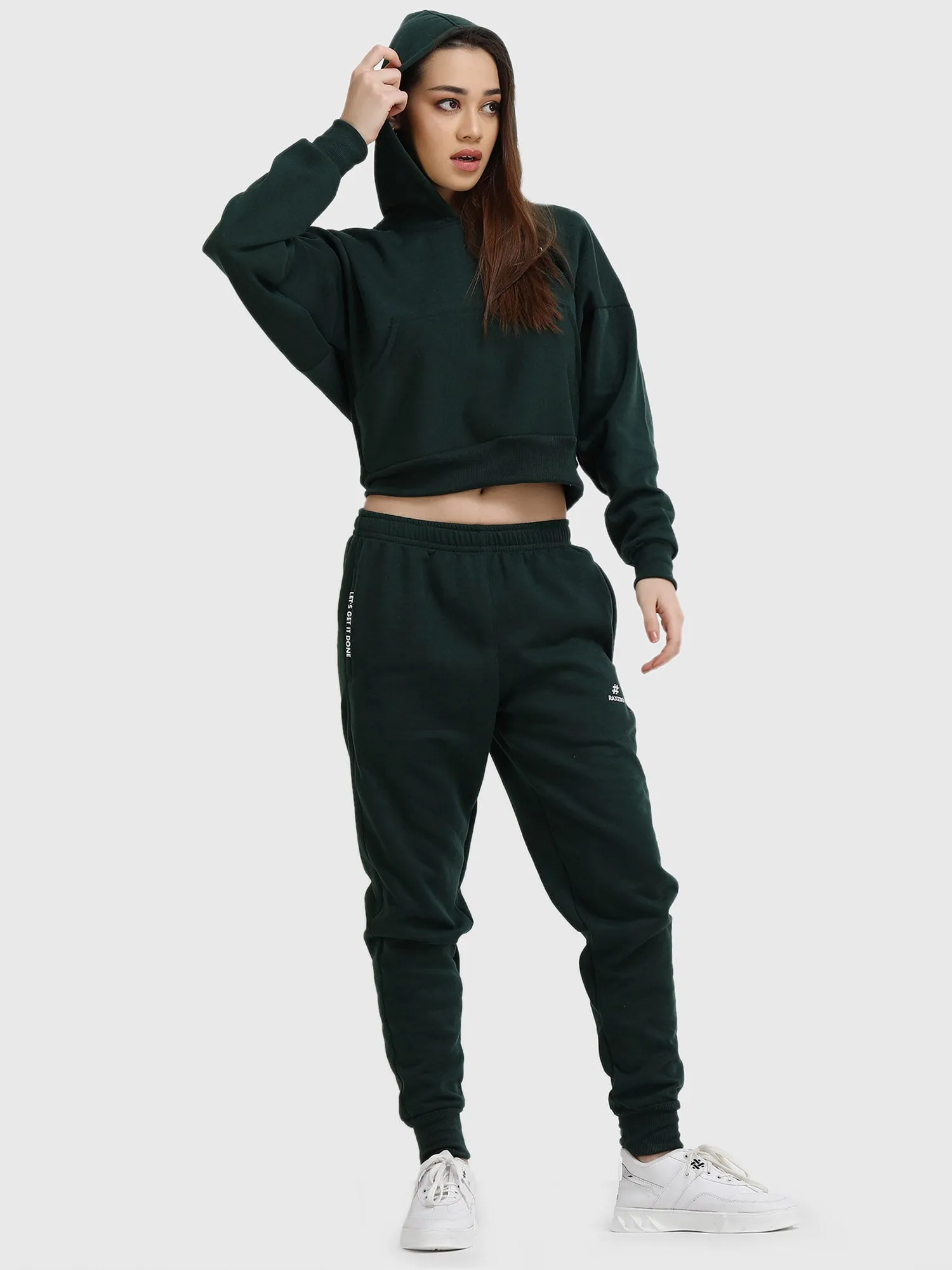 Women's Hooded Tracksuit Set