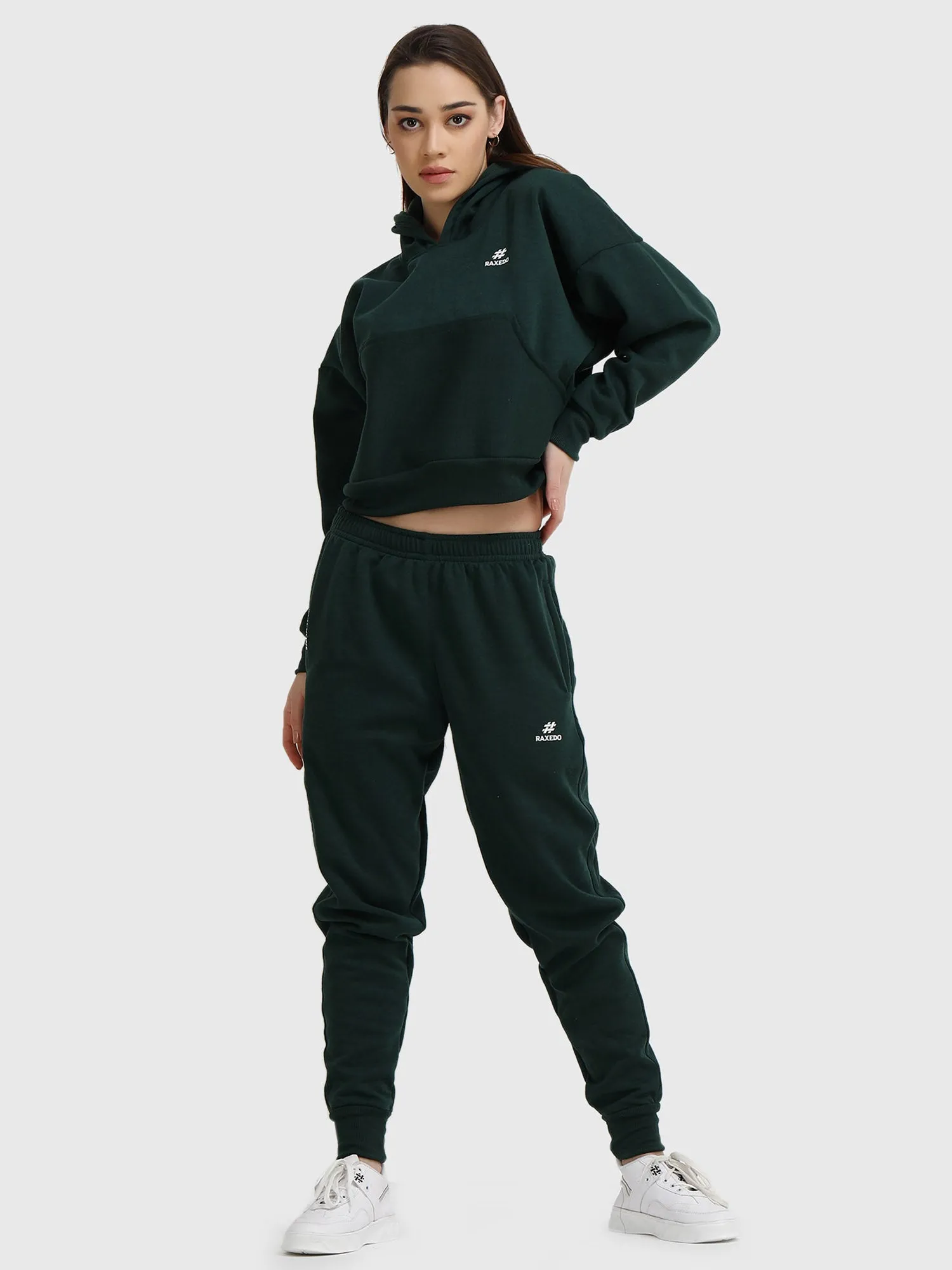 Women's Hooded Tracksuit Set