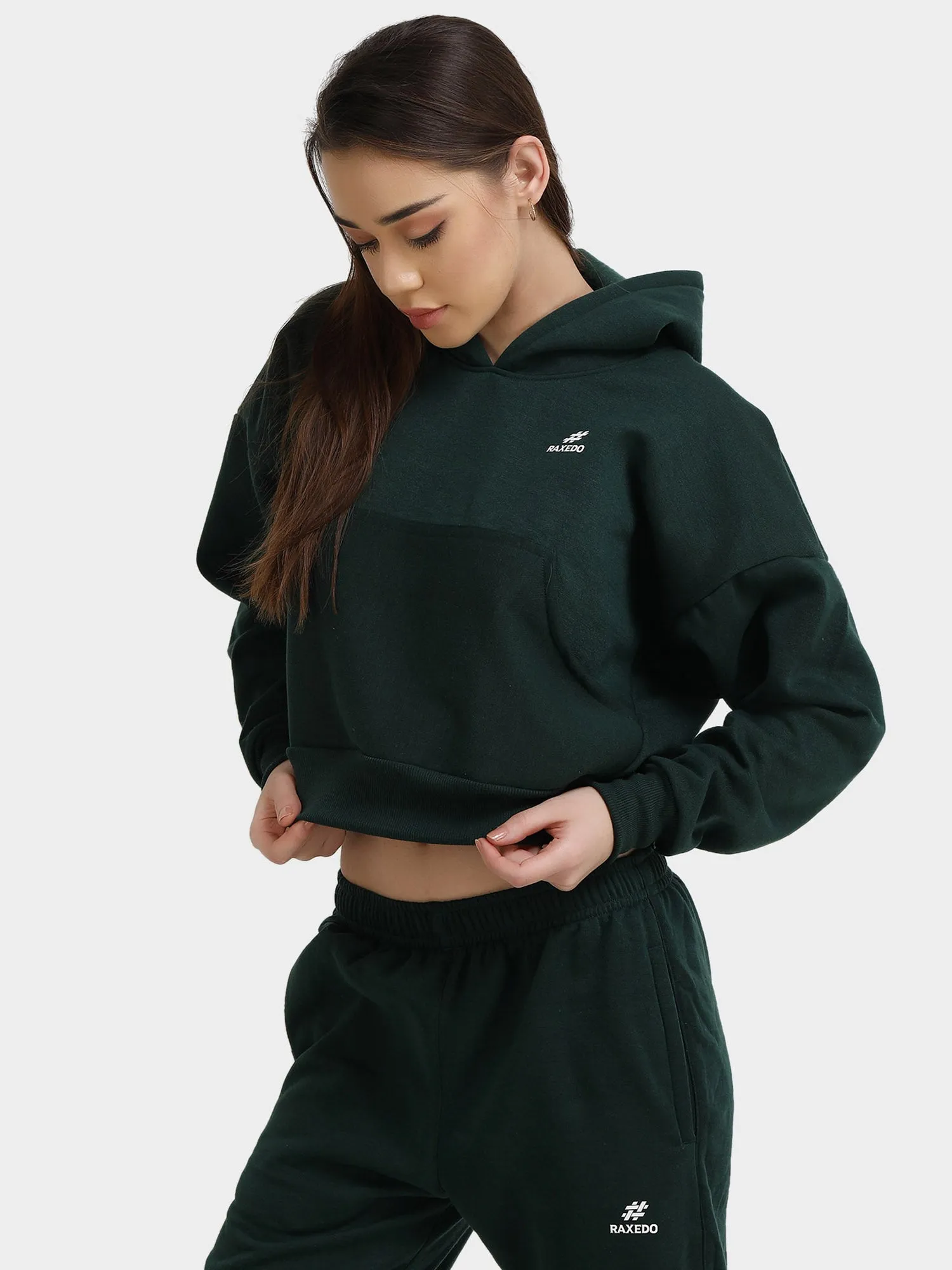 Women's Hooded Tracksuit Set